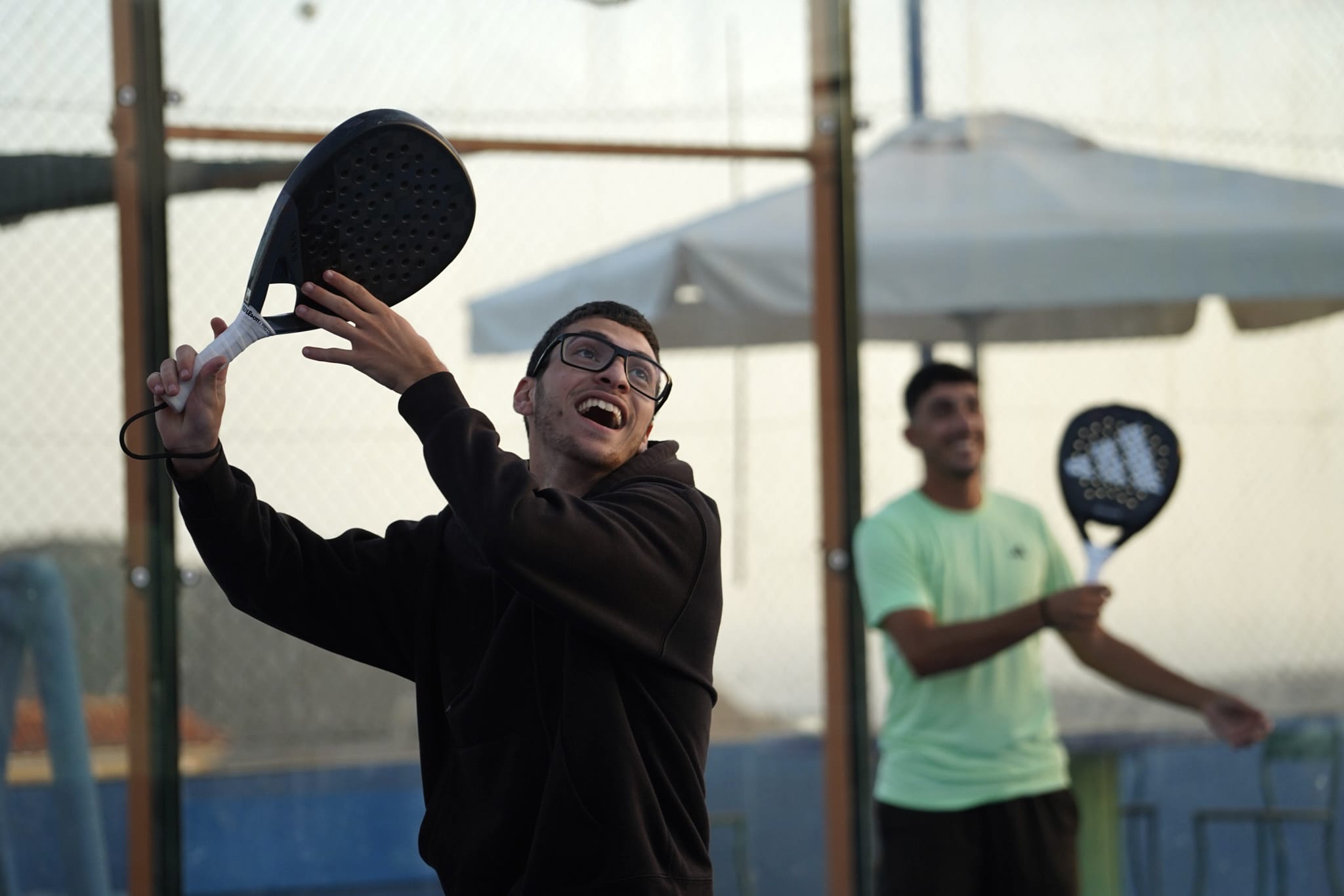 Marcos Cabello compitiendo